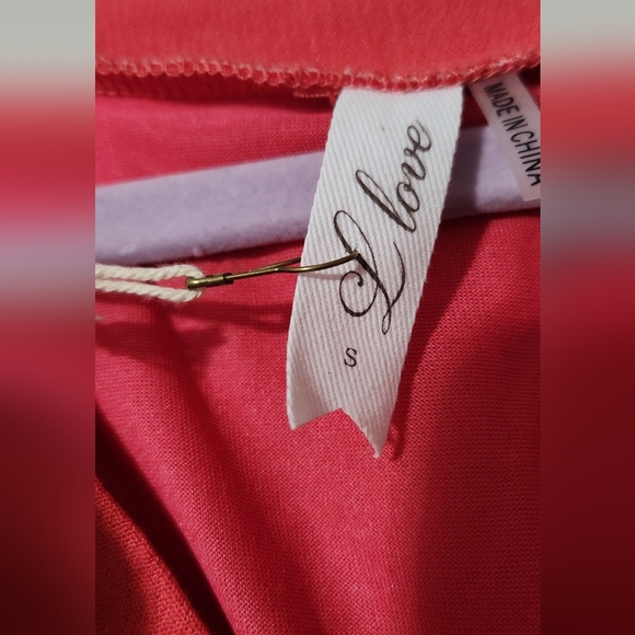 L LOVE  DRESS LOVE SIZE S NWT Embroidered Details - Picture 2 of 6
